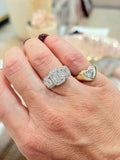 2.25ct Emerald Cut Diamond Ring LG