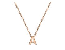 ROSE GOLD MINI INITIALS + CHAIN