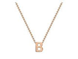 ROSE GOLD MINI INITIALS + CHAIN