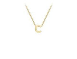 GOLD MINI INITIAL + CHAIN