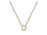 ROSE GOLD MINI INITIALS + CHAIN