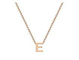 ROSE GOLD MINI INITIALS + CHAIN