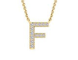 DIAMOND INITIALS + CHAIN