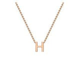 ROSE GOLD MINI INITIALS + CHAIN