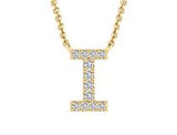 DIAMOND INITIALS + CHAIN