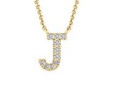 DIAMOND INITIALS + CHAIN