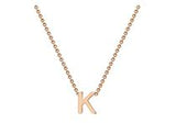 ROSE GOLD MINI INITIALS + CHAIN