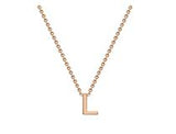 ROSE GOLD MINI INITIALS + CHAIN