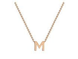 ROSE GOLD MINI INITIALS + CHAIN