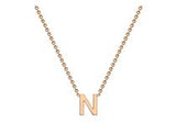 ROSE GOLD MINI INITIALS + CHAIN