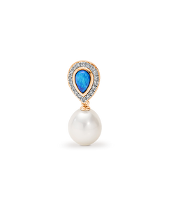 OPAL, PEARL & DIAMOND PENDANT OP003-9Y