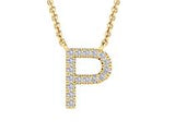 DIAMOND INITIALS + CHAIN