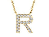 DIAMOND INITIALS + CHAIN