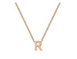 ROSE GOLD MINI INITIALS + CHAIN