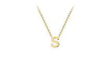 GOLD MINI INITIAL + CHAIN