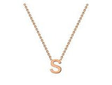 ROSE GOLD MINI INITIALS + CHAIN