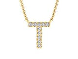 DIAMOND INITIALS + CHAIN