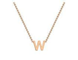 ROSE GOLD MINI INITIALS + CHAIN