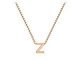 ROSE GOLD MINI INITIALS + CHAIN